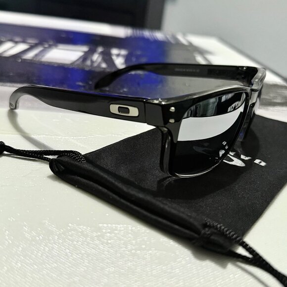 OO9102 Oakley Holbrook Dark Ink Fade Prizm Polarized Sunglasses - Picture 7 of 15